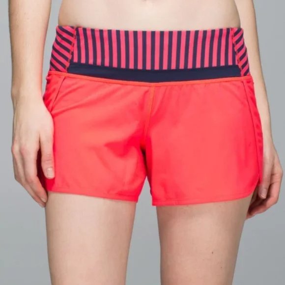 Lululemon Run Times Short | Electric Coral - Picture 2 of 12